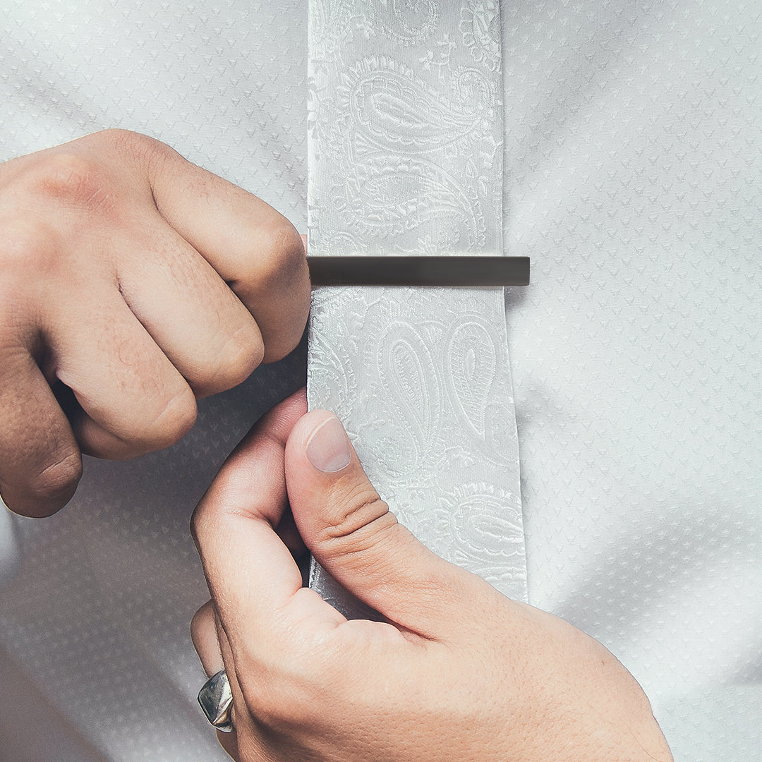 Classic Gunmetal Tie Bar