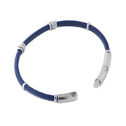 Rubber and Stainless Steel Bracelet