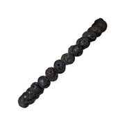 6mm Semiprecious Gemstone Bead Elastic Bracelet