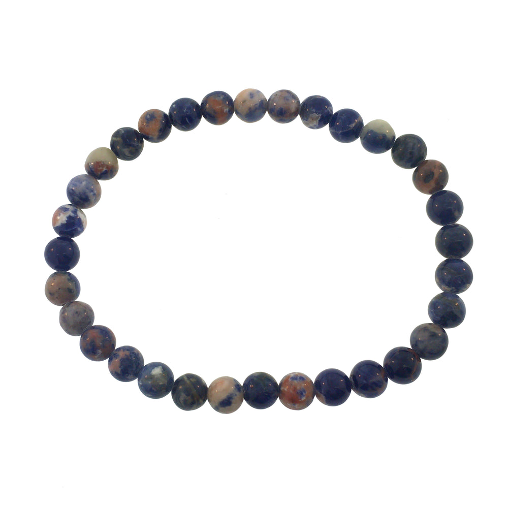 Matte Orange Sodalite