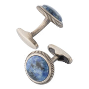 Blue Sodalite Antique Cufflinks