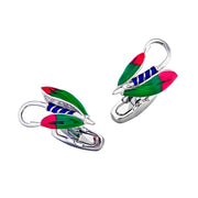 Feather Fly Fishing Cufflinks