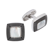 Granulated Gemstone Cufflinks