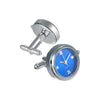 Shiny Silver Watch Cufflinks