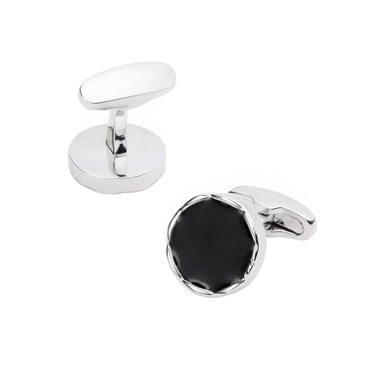 Wave Rim Cufflinks