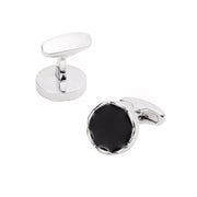 Wave Rim Cufflinks