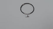 Rubber and Stainless Steel Bracelet