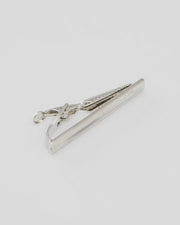 Mother of Pearl Etched Tie Bar