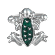 Green or Blue Frog Cufflinks