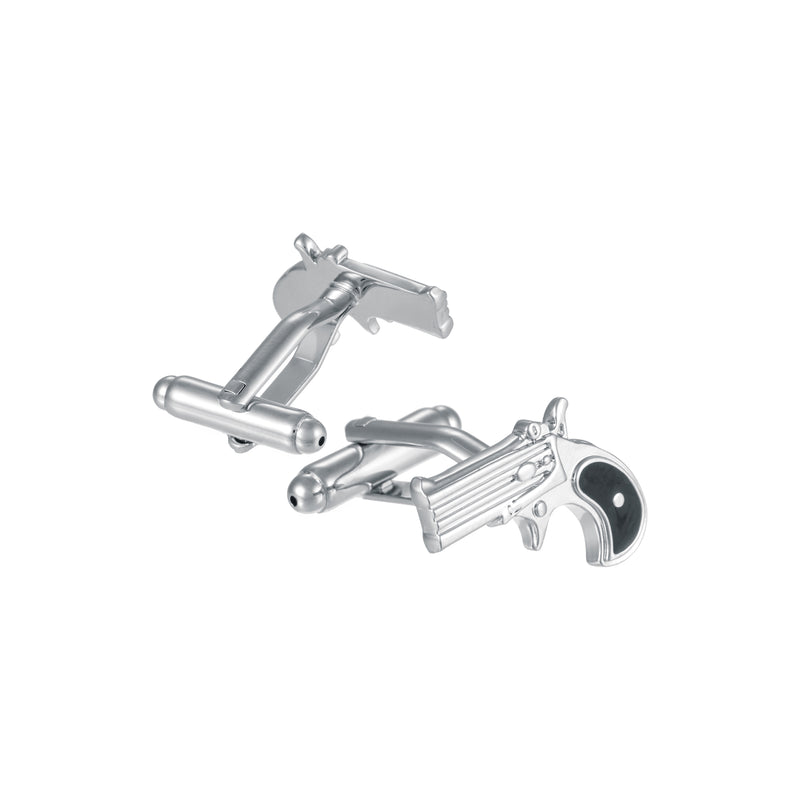 Revolver Pistol Cufflinks