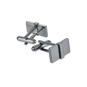 Gunmetal Rectangular Cufflinks