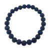 10mm Semiprecious Gemstone Bead Elastic Bracelet