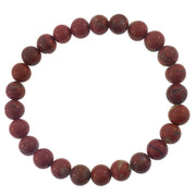 8mm Semiprecious Gemstone Bead Elastic Bracelet