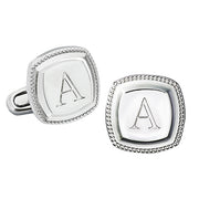 Monogrammed Initial Cufflinks