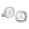 Monogrammed Initial Cufflinks