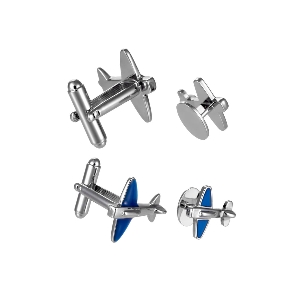 Airplane Tuxedo Cufflinks and Studs from Link Up
