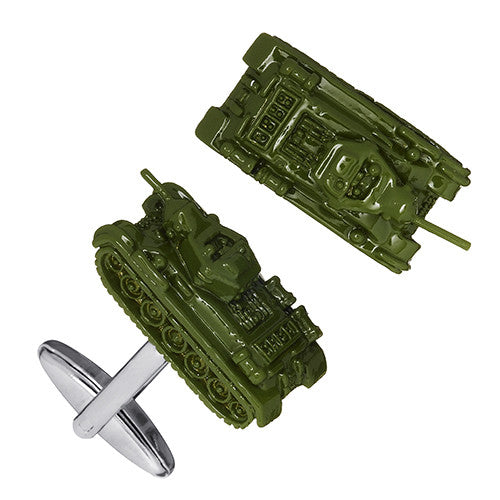 Army Tank Cufflinks by Link Up