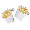 Link Up French Fry Cufflinks