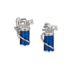 Golf Bag Cufflinks by LINK UP