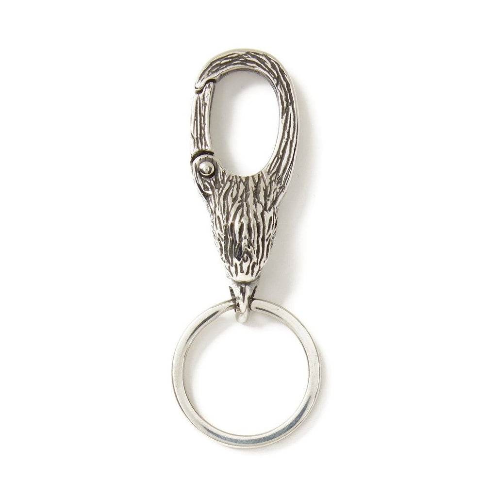 Bald Eagle Stainless Steel Keychain