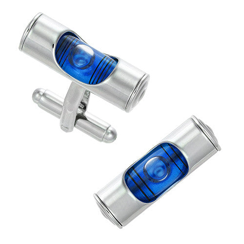 Working Level Cufflinks in Blue by LINK UP
