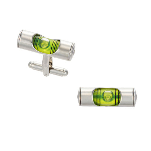 Working Level Cufflinks in Green by LINK UP