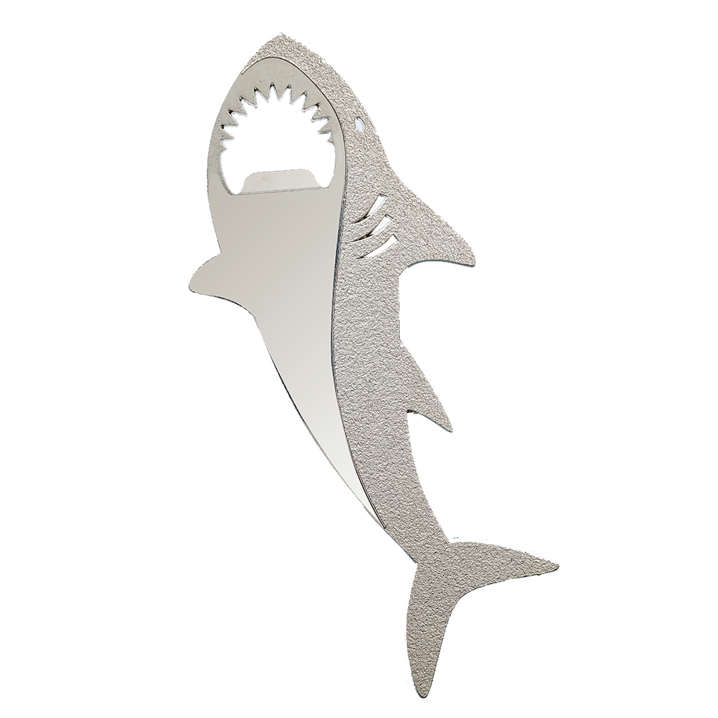 Shark Stainless Steel Bottle Opener