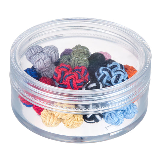 Silk Knot Cufflinks by Link Up